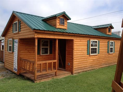 Both Of These Cabins Are Prebuilt & Shipped To Your Land. . 14x28 modular amish cabin